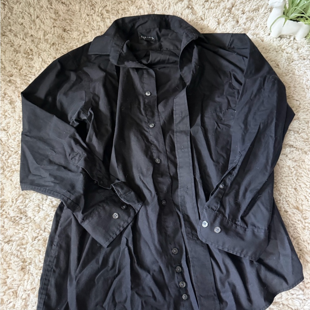 George Black Dress Shirt
